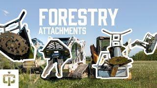 Skid Steer Forestry Attachments Comparison | IronCraft