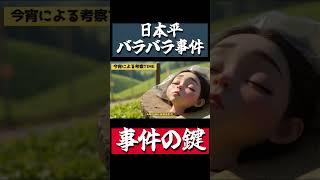 現場状況から犯行日時の考察