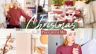 Get Ready For Christmas with Me ⭐️ // Fridge Deep Clean,  Holiday Planner, Quick Dinner. + More...