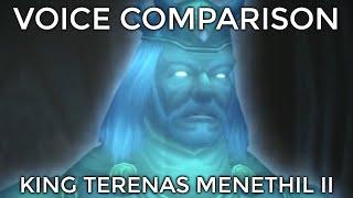 Voice Comparison: King Terenas Menethil II (World of Warcraft)