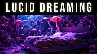 Enter REM Sleep & Induce Vivid Dreams | Lucid Dreaming Black Screen Binaural Beats Sleeping Music