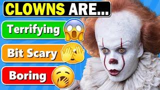 Tier List: Fears | What scares you? 🫣