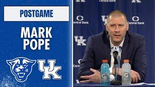 Mark Pope recaps Kentucky's win over Georgia State