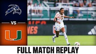 North Florida vs. Miami Full Match Replay | 2024 ACC Women's Soccer