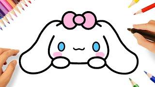 HOW TO DRAW CINNAMOROLL EASY 