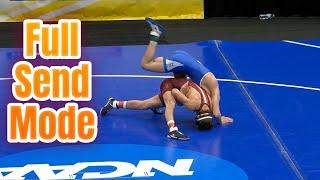 Full Send Mode Engaged - Bryce Andonian's Electrifying College Wrestling Highlight