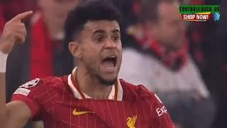 Liverpool vs Leverkusen highlights! 4-0 hatrick luis diaz.