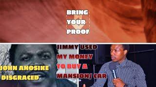 John Anosike fight dirty with apostle Jimmy /over 500 Rands/pledges money