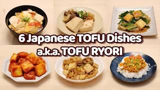 6 Ways to Make Delicious Japanese TOFU Dishes a.k.a. TOFU RYORI