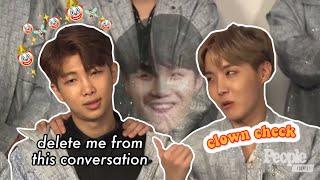 no one can clown bts like bts clowns themselves | why is it mostly Namjoon 