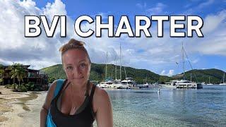 Bareboat Charter on a Moorings PowerCat Touring the BVI's