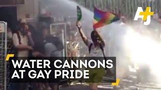 Istanbul Gay Pride Parade Met With Water Cannons, Rubber Bullets