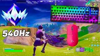 SteelSeries Apex Pro TKL ASMR  Solo Gameplay  Satisfying Keyboard Fortnite 360 FPS 4K