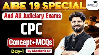 AIBE 19 Most Important Questions | CPC Concept and MCQ (Day 1) | By Shashank Sir