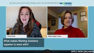 Rat Race Rebellion and Working Solutions event on Facebook Live