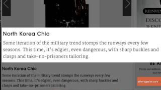 Elle Apologizes for 'North Korea Chic' Fall Fashion Trend