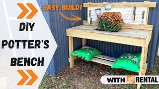 Do It Yourself Potters Bench With Only 3 Tools