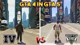 GTA 4 LIBERTY CITY IN GTA 5 ! (HOW SIMILAR IS IT?)