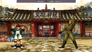 拳皇94 The King of Fighters '94 | Fightcade 킹오브파이터즈94 BeastK (kr) vs SIMBA_SNK94-95 (us) Kof94