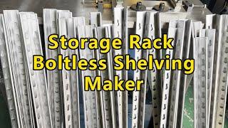 Boltless Rack| Boltless Rivet Shelving| Storage Rack| Warehouse Heavy Duty Storage Shelving Machine