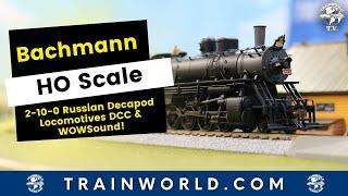 Bachmann HO Scale 2-10-0 Russian Decapods