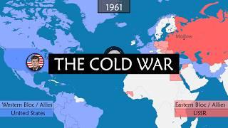 The Cold War - Summary on a Map