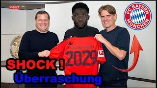 Vor 10 Minuten! Alphonso Davies hat seinen Vertrag beim FC Bayern München offiziell verlängert