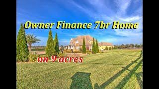 #Florida Owner Finance 7br home on 9 acres