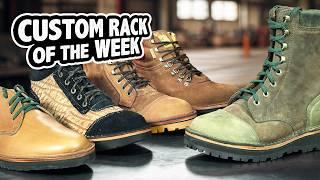 Two Toned 8 inch Boots! - Custom Boot Rack Of The Week #10 // Jim Green Footwear