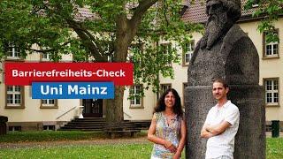 Wie barrierefrei ist die Uni Mainz für Studierende mit Sehbehinderung?