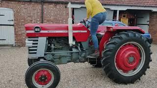 Massey Ferguson 165  built 1966 driven bye Sally