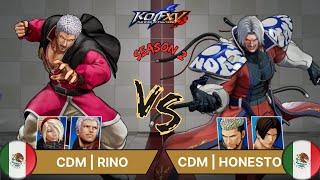 KOF XV ️ CDM RINO (O.Yashiro/Yashiro/Ash) vs CDM HONESTO (Rugal/Goenitz/Kim) ️ Replay Match