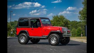 1989 Jeep Wrangler YJ Dry Climate Rust Free Available for Sale Car Cave USA Aiken, SC