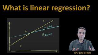 44 - What is linear regression?