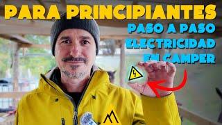 Como INSTALAR un SISTEMA ELECTRICO SOLAR + BATERÍA en VEHÍCULOS o CASAS. ELECTRICIDAD EN CAMPER.