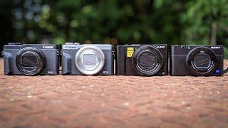 Sony RX100 V vs. Canon G5X Mark II vs. Canon G7X Mark III vs. Lumix LX15