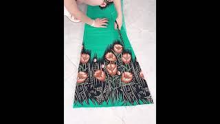 Make a simple dress out of silk cloth