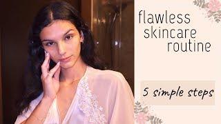 5 EASY STEPS TO FLAWLESS SKIN | How I prep my skin weekly + photoshoots & castings