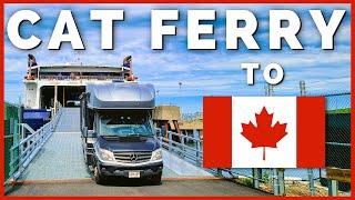 ️ Taking our RV on The CAT Ferry from Maine to Nova Scotia, Canada!  | Newstates, eh?  Ep. 7