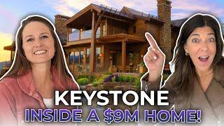 New Listing In KEYSTONE COLORADO: Stunning $9M Home | COLORADO Real Estate | Summit County