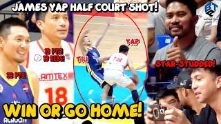 "DINAIG ANG PBA!" SARAP PANUODIN NG GAME 3 FINALS! SIGAWAN LAHAT SA HALF COURT SHOT NI JAMES YAP!