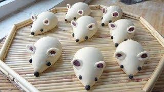 Mouse-shaped Pastry,Good-looking, Delicious and Fun【Farmer Ayuan】