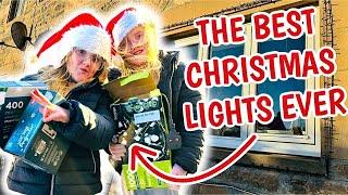 ** THE BEST CHRISTMAS LIGHTS EVER ** | OUTDOOR Decorating for the CHRISTMAS Holiday 2024