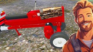 Finally I Bought A Wood Splitter