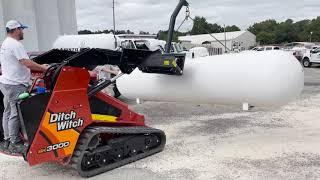 SK3000 Lifting Large Propane Tank