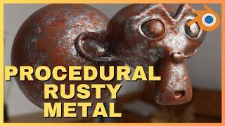 Easy Procedural Rusty Metal - Blender Tutorial