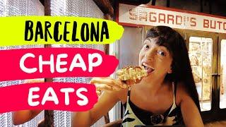 Barcelona Cheap Eats! | Quick bites, street food, tapas!