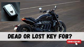 How to Start a Triumph Rocket III without the Key Fob