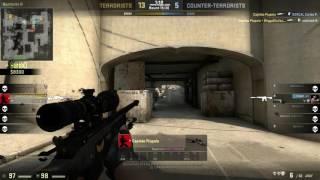 4K in amateur competitive match CSGO - Including DOUBLE KILL #awp #skill