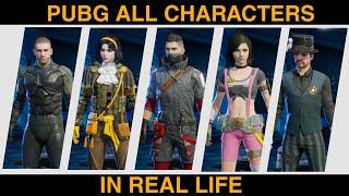 PUBG Mobile Characters In Real Life  | Sara, Victor, Carlo, Andy | #pubgmobileshorts #shorts